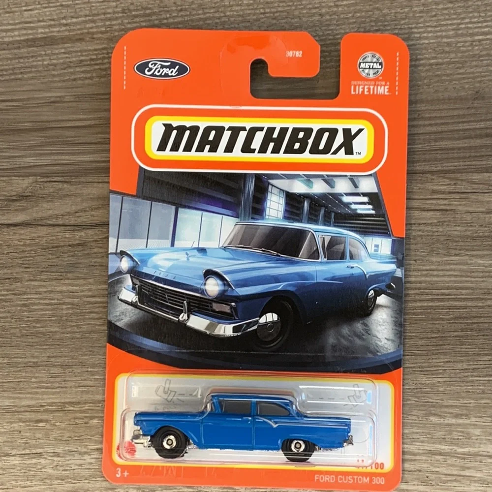 1957 Ford Custom 300 Matchbox 1950s Blue Toy 50s Car MBX MB1297 Diecast 2024 🆕